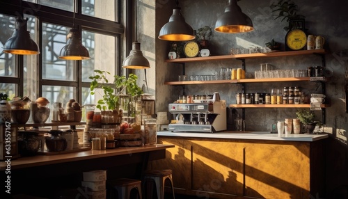 interior of restaurant