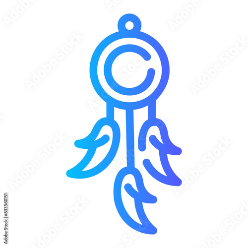 dreamcatcher Line Gradient Icon