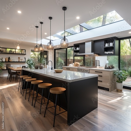 Magnificent modern kitchen,...