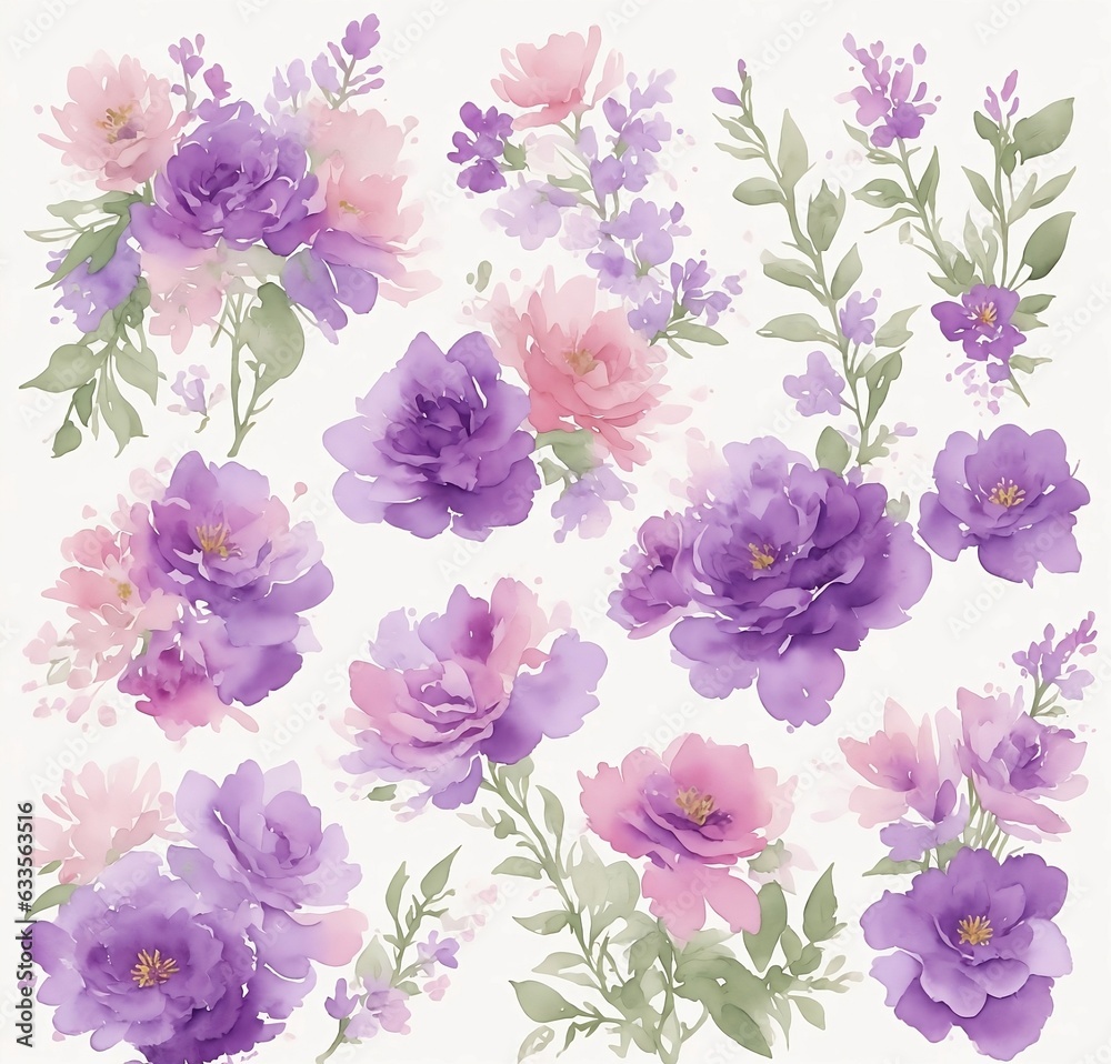 Violet flower Violet flower
