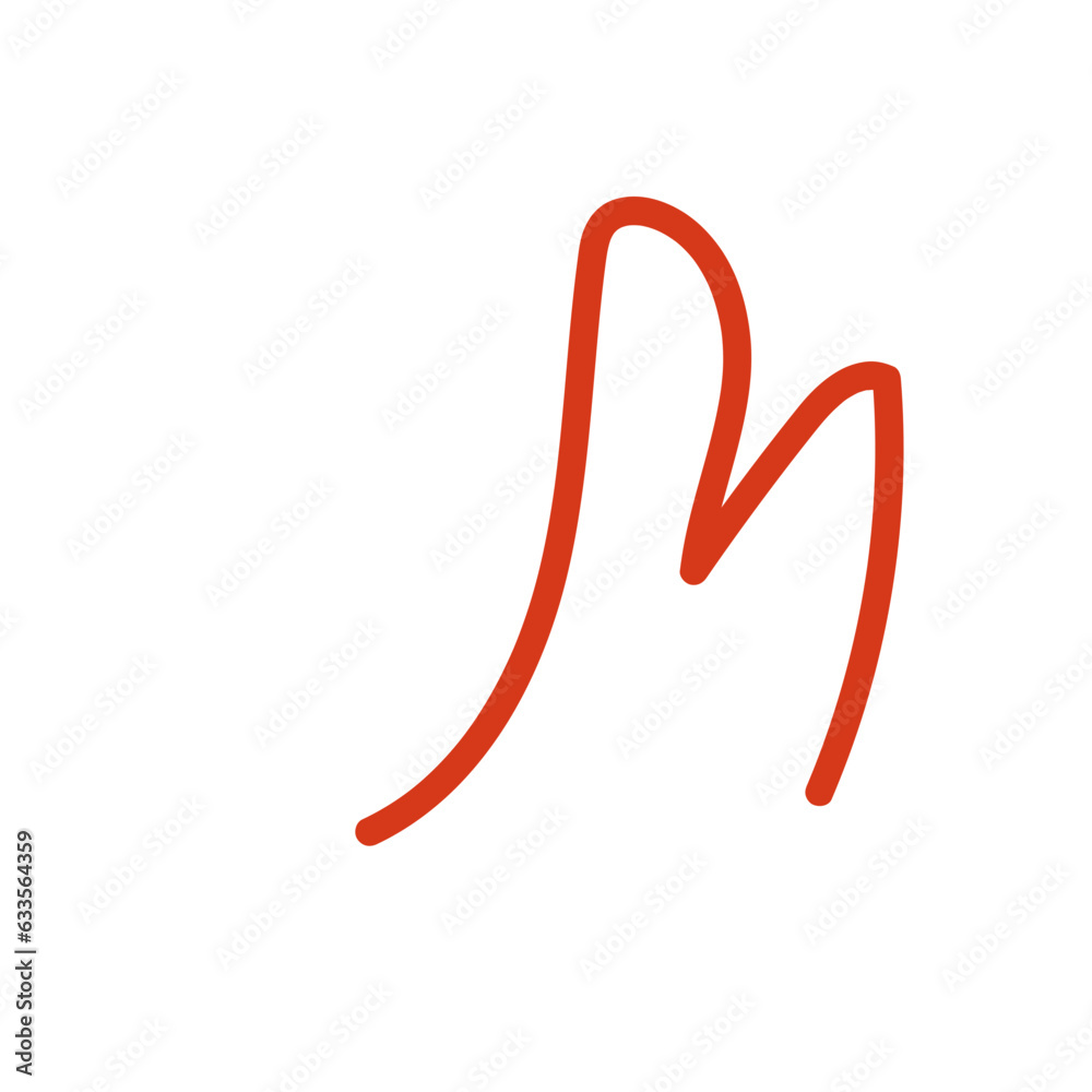 Red Squiggly Doodles Lines Vectors Red Squiggly Doodles Lines Vectors
