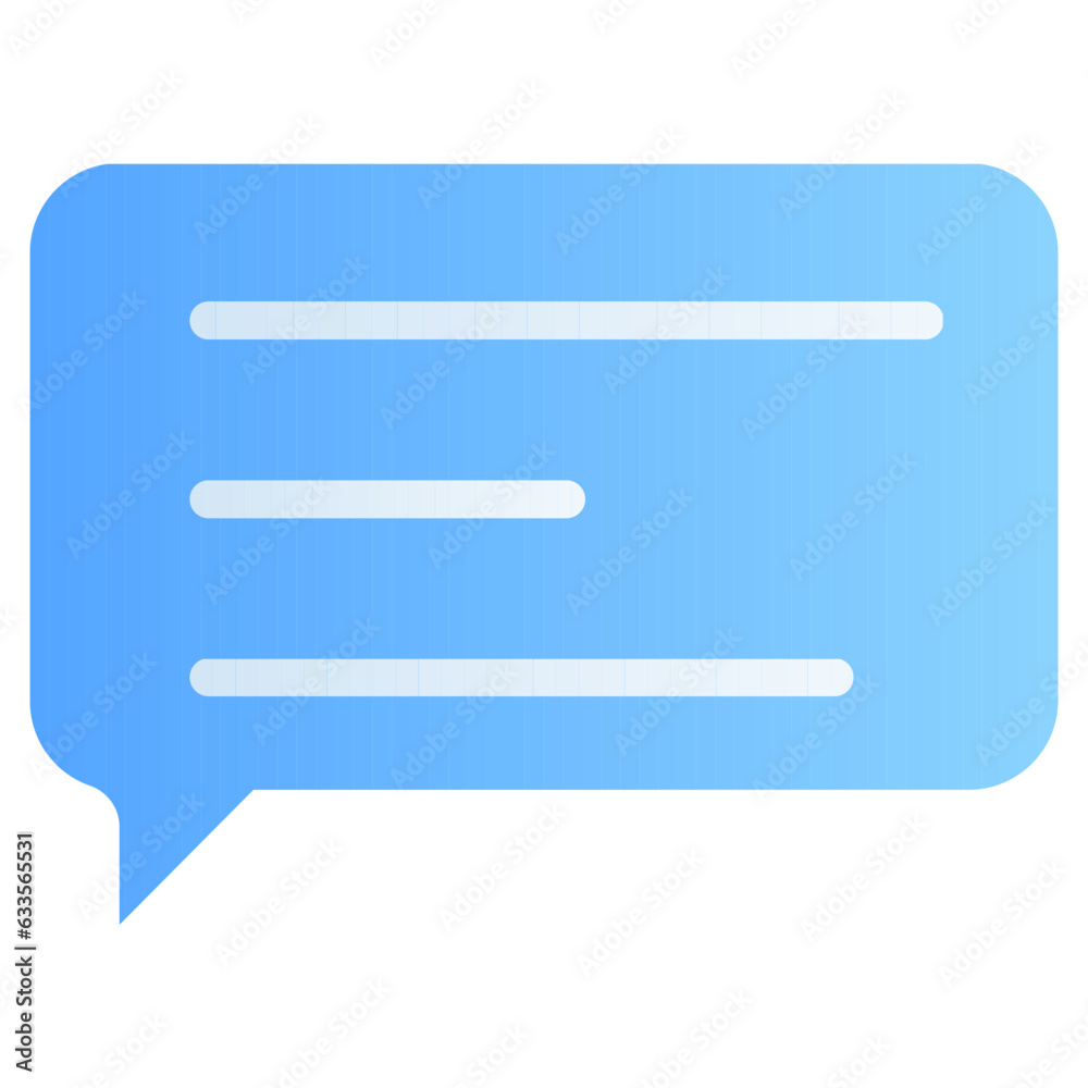 The chat icon represents communication and exchange of ideas between people. It is often used in messaging apps, social media platforms, and chatbots to indicate that a conversation is taking plac The chat icon represents communication and exchange of ideas between people. It is often used in messaging apps, social media platforms, and chatbots to indicate that a conversation is taking plac
