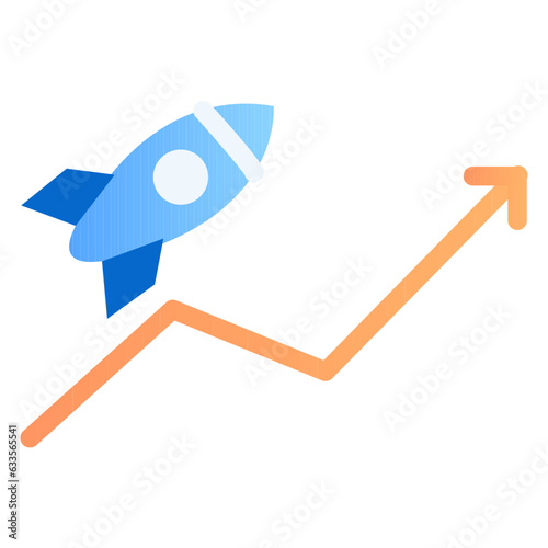 Growth icon: "Illustrating progress, development, and expansion, embodying the concept of continuous improvement."