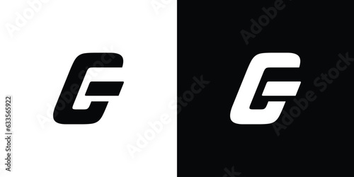 Modern and simple G logo design