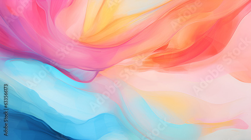 colorful acrylic paint background, pain strokes, pastal colours