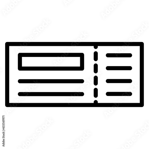ticket icon