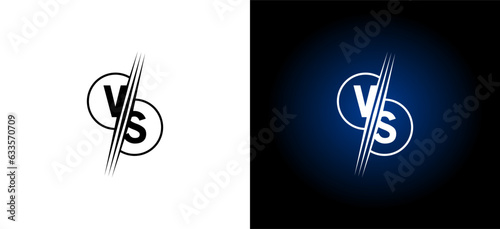 Letter logo design vs icon symbol versus modern abstract