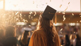 University graduation celebration