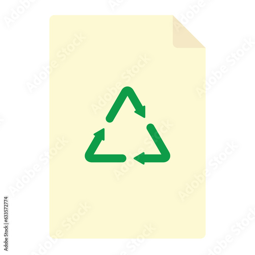 recycle paper icon