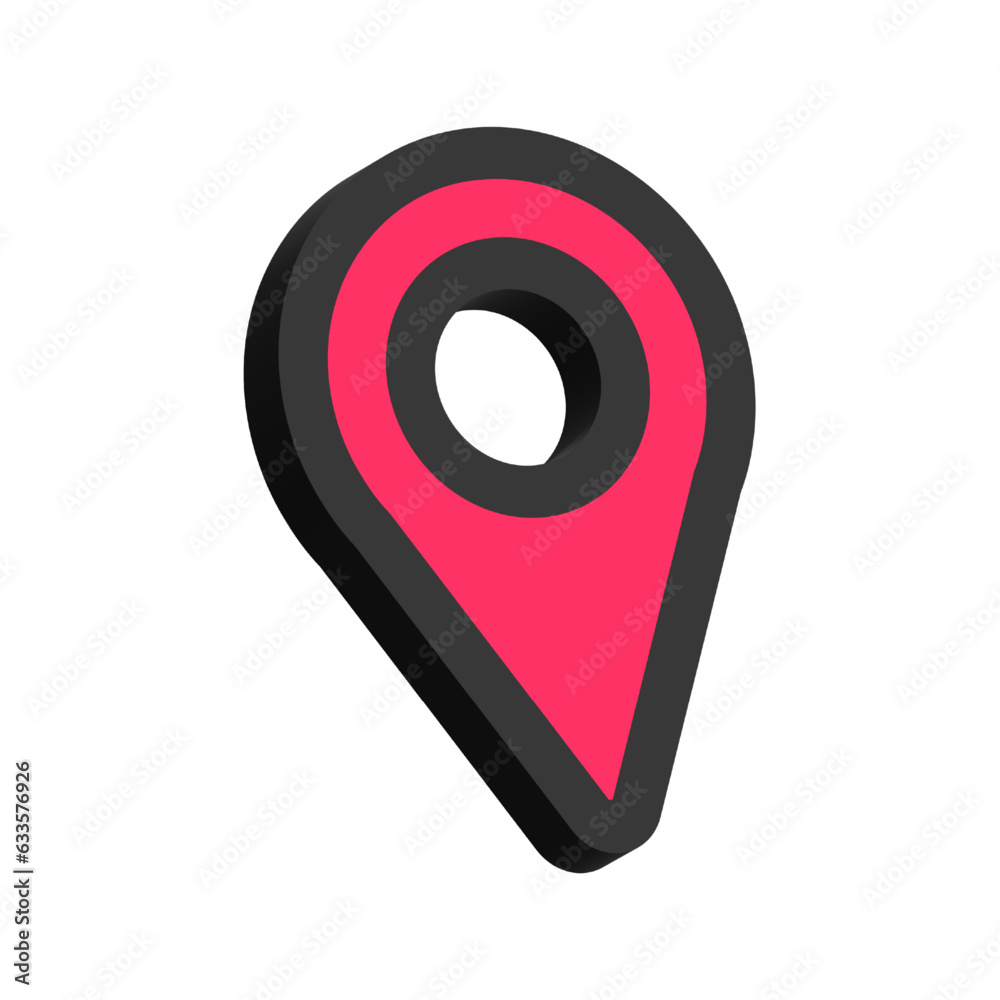 3D Illustration of Location Isolated on White Background
3D Illustration of Location Isolated on White Background