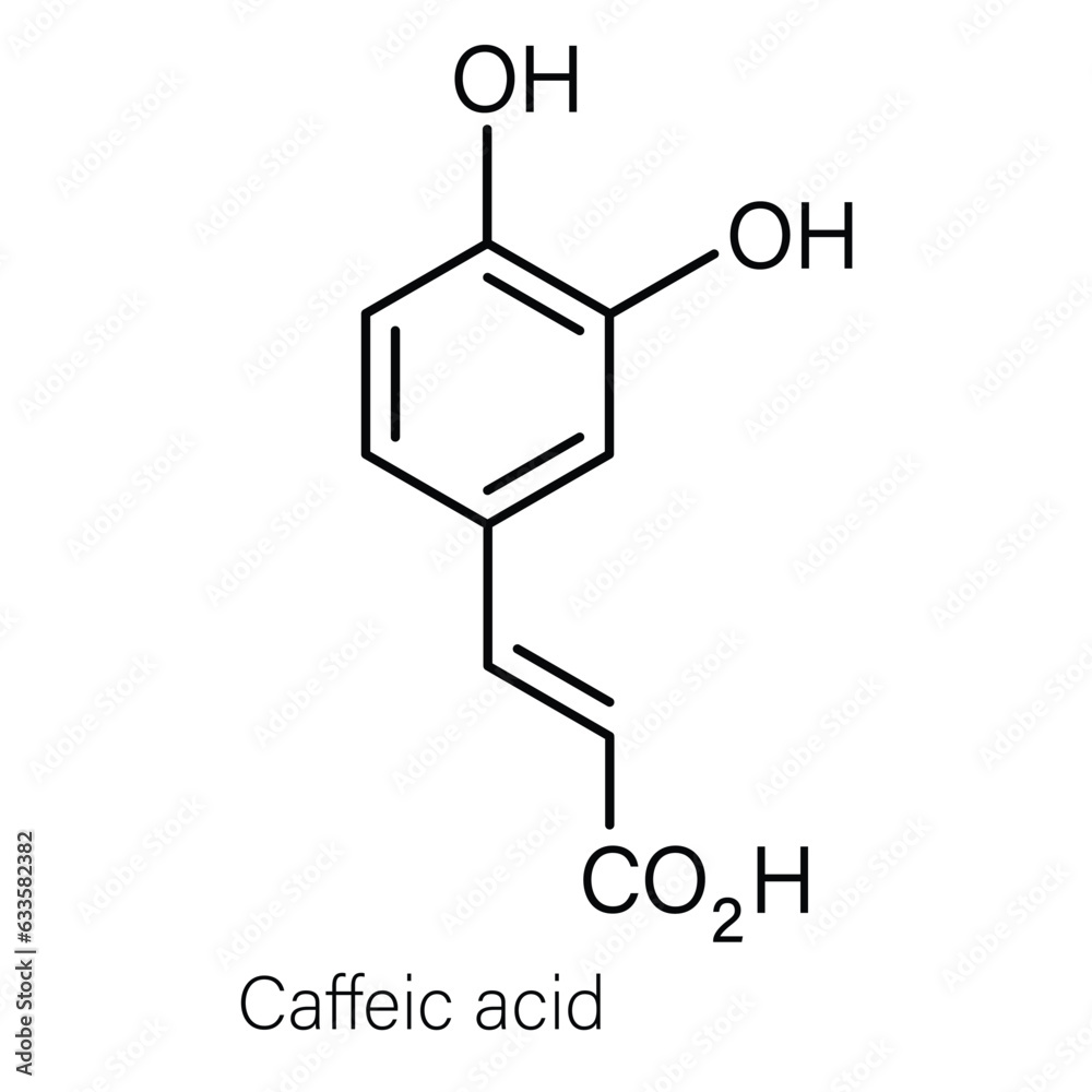 formula-of-chemical-structure-of-pyrogallol-gallic-acid-caffeic-acid