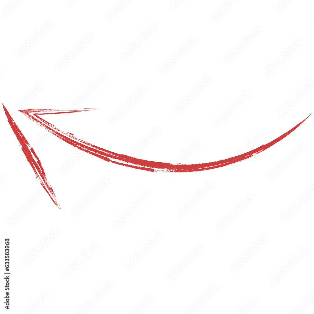 Digital png illustration of red arrow on transparent background Digital png illustration of red arrow on transparent background