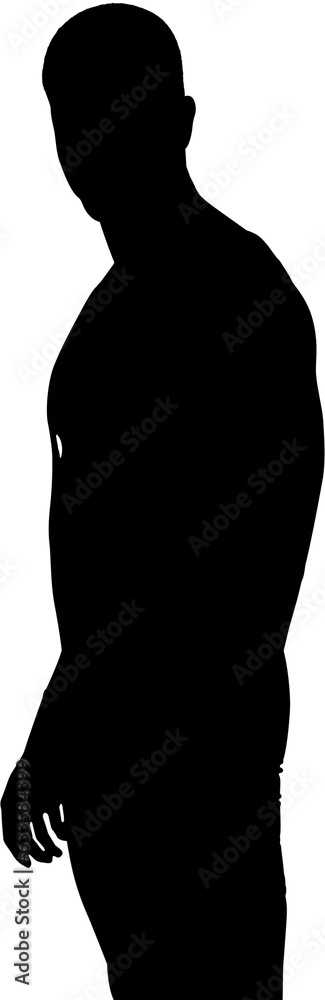 Digital png illustration of silhouette of man on transparent background Digital png illustration of silhouette of man on transparent background