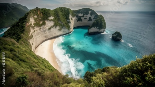 view of the island Indonesia