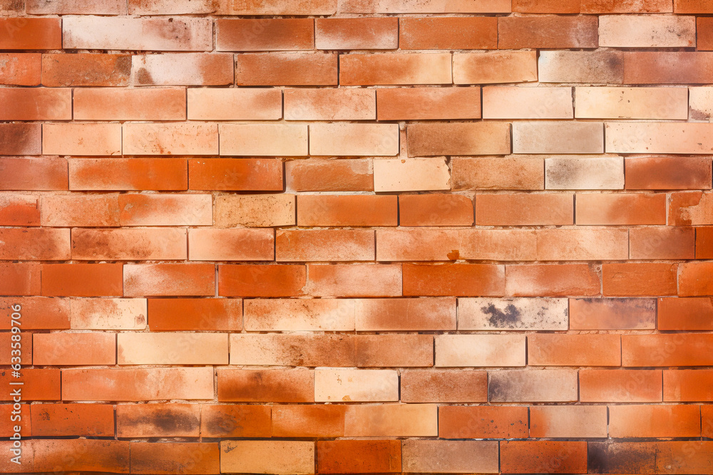 Obraz premium Close-up of Horizontal Brick Pattern