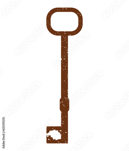 Vintage Key Vector, Elements and Symbol
