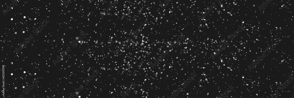 Falling down in slow motion real snowflakes from top to bottom calm snow, shot on black background, matte, wide angle, ed animation, isolated, perfect for digital composition Falling down in slow motion real snowflakes from top to bottom calm snow, shot on black background, matte, wide angle, ed animation, isolated, perfect for digital composition