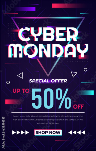 Cyber Monday Poster