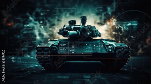 Sci-Fi Military Tank