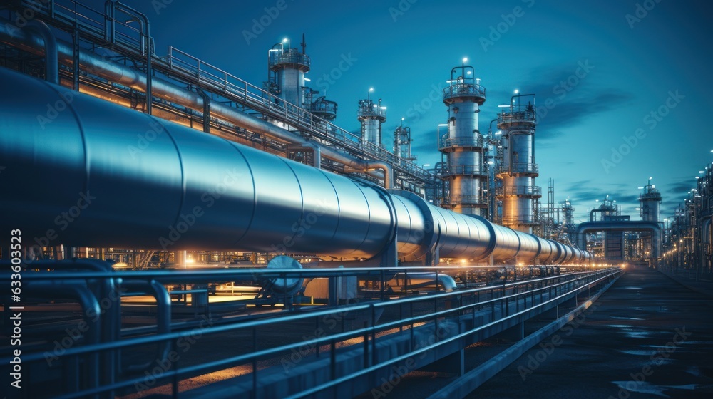 Pipes for petrochemical, gas and oil industries, furnace production lines thermochemical