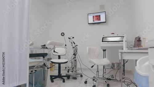 office of gynecological examination of women