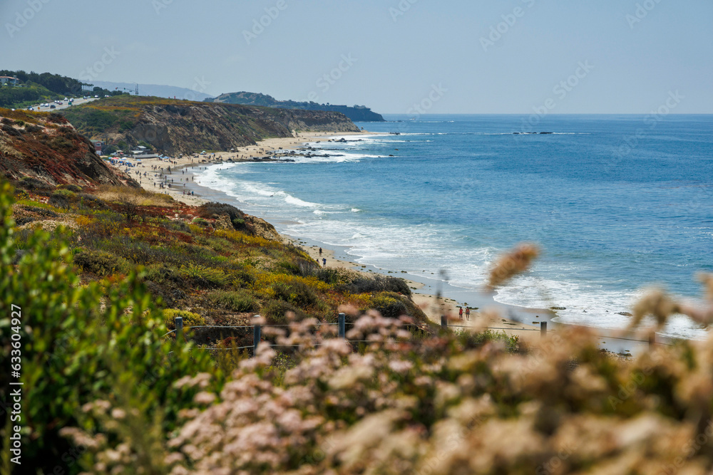 The beach at Crystal Cove State Park, CA.