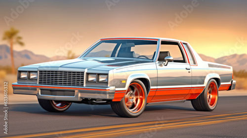 80s model chevy, Background, Illustrations, HD © ACE STEEL D