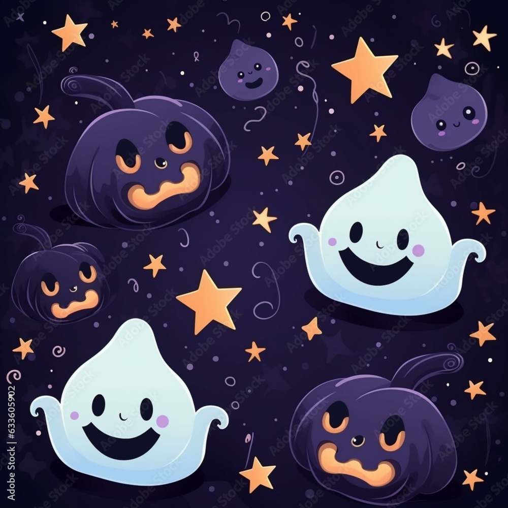 Halloween Horrors Delving into the Dark Side of October Background