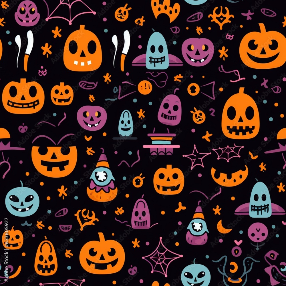 Halloween Horrors Delving into the Dark Side of October Background