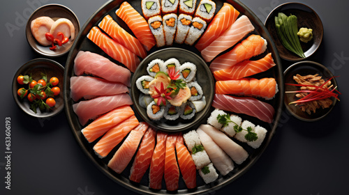 A Plate Of Sushi, Background, Illustrations, HD