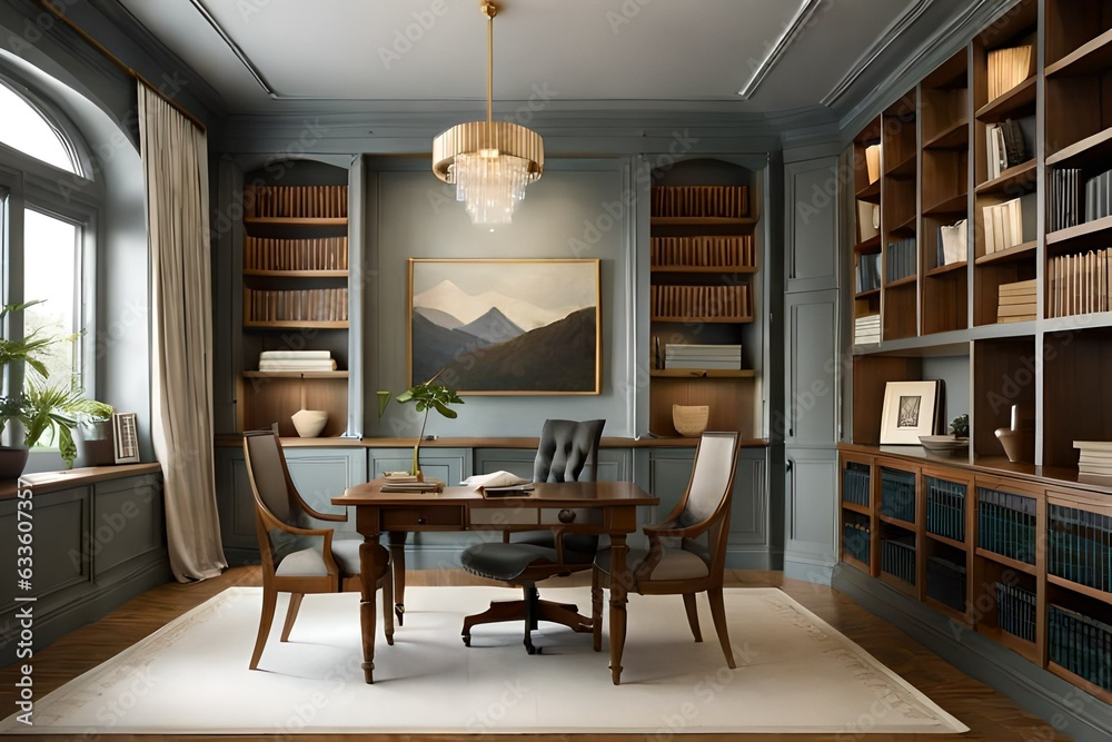 modern interior design Generated Ai