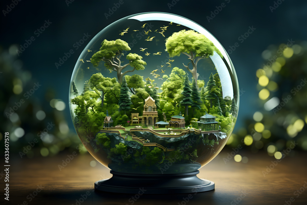 renewable energy light bulb with green energy, Earth Day or environment protection Hands protect forests that grow on the ground and help save the world, solar panels renewable energy light bulb with green energy, Earth Day or environment protection Hands protect forests that grow on the ground and help save the world, solar panels