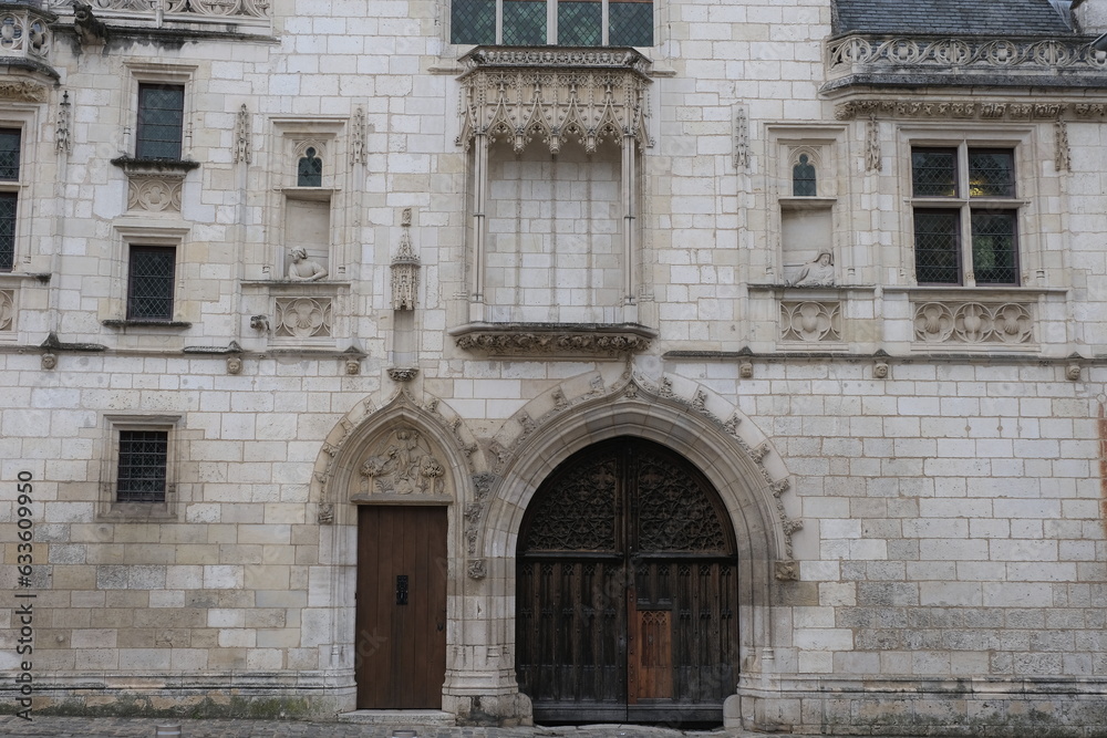 Gothic facade design.