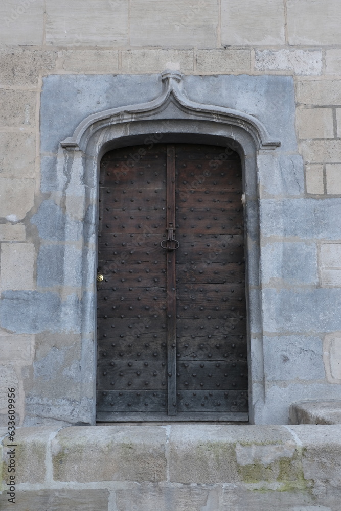 Gothic design. Door.