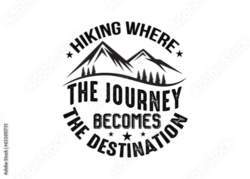 Adventure and Outdoor t-shirt design.