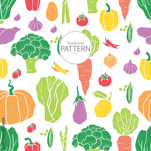vegetable illustration simply shape vector set