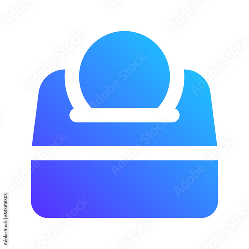 fundraising gradient fill icon
