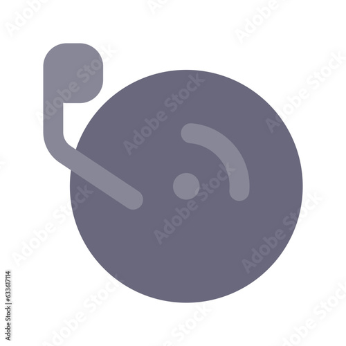 DJ flat icon
