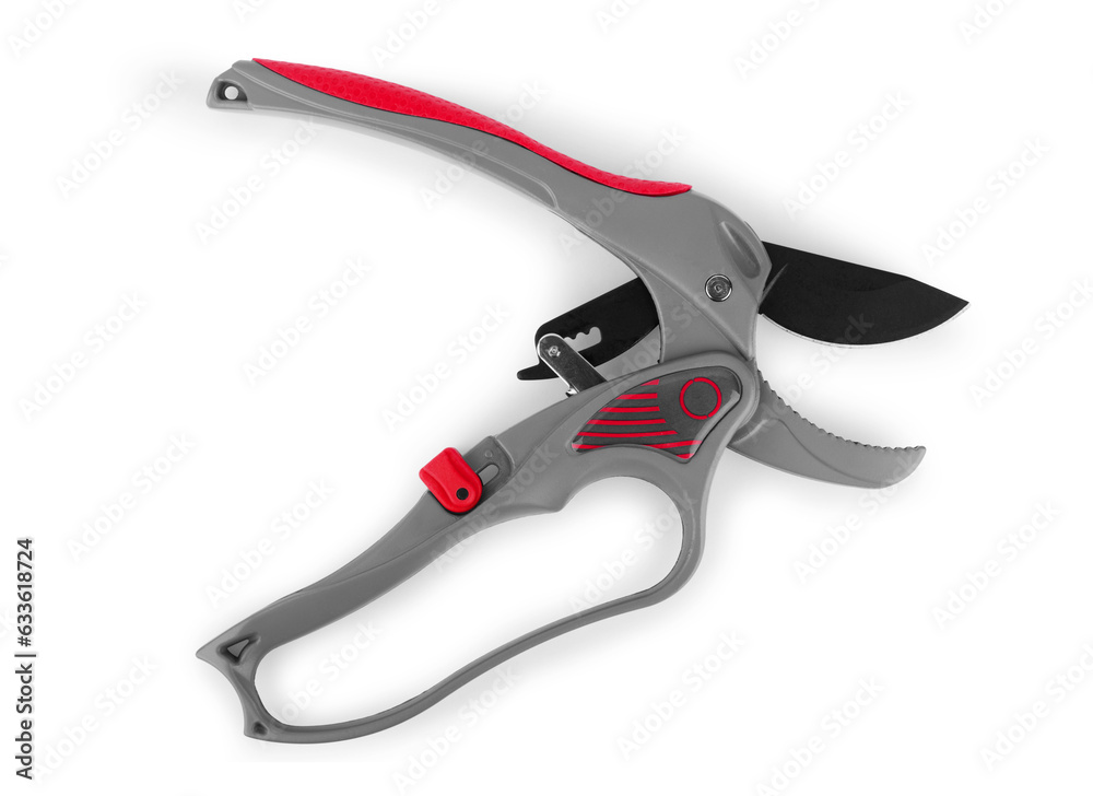 Obraz premium Pruner isolated on white background