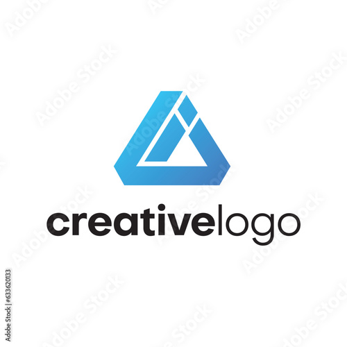 A and i logo design Template