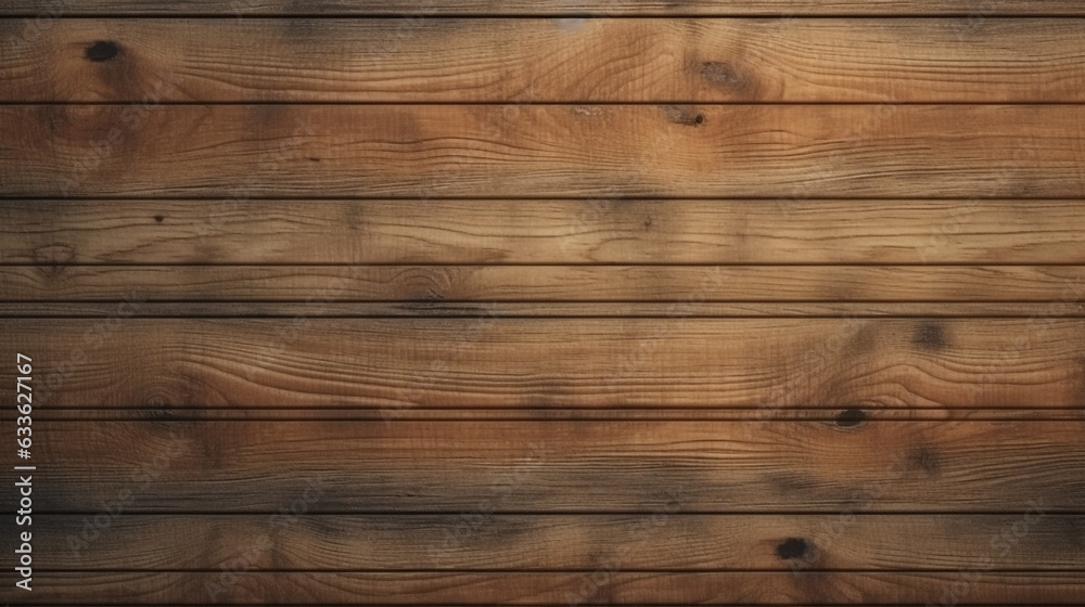 Fototapeta premium old wooden texture from brown boards. Generative Ai.