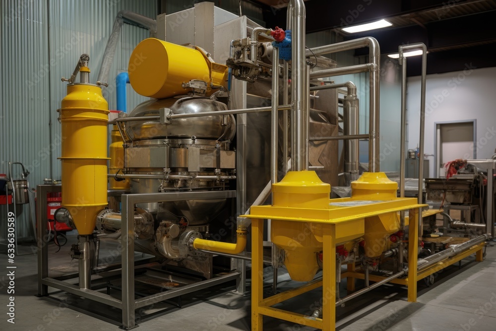 cooking oil filtration process equipment
