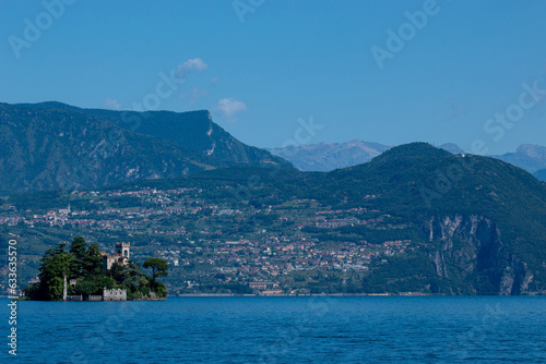 lake iseo villages on the shores of lake lovere iseo and monte isola photo