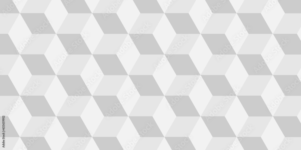 Abstract seamless geometric background. white cube square paper texture with stripes Pattern. hexagon backdrop vactor art tile pattern texture. cube mosaic concept grid technology. Abstract seamless geometric background. white cube square paper texture with stripes Pattern. hexagon backdrop vactor art tile pattern texture. cube mosaic concept grid technology.