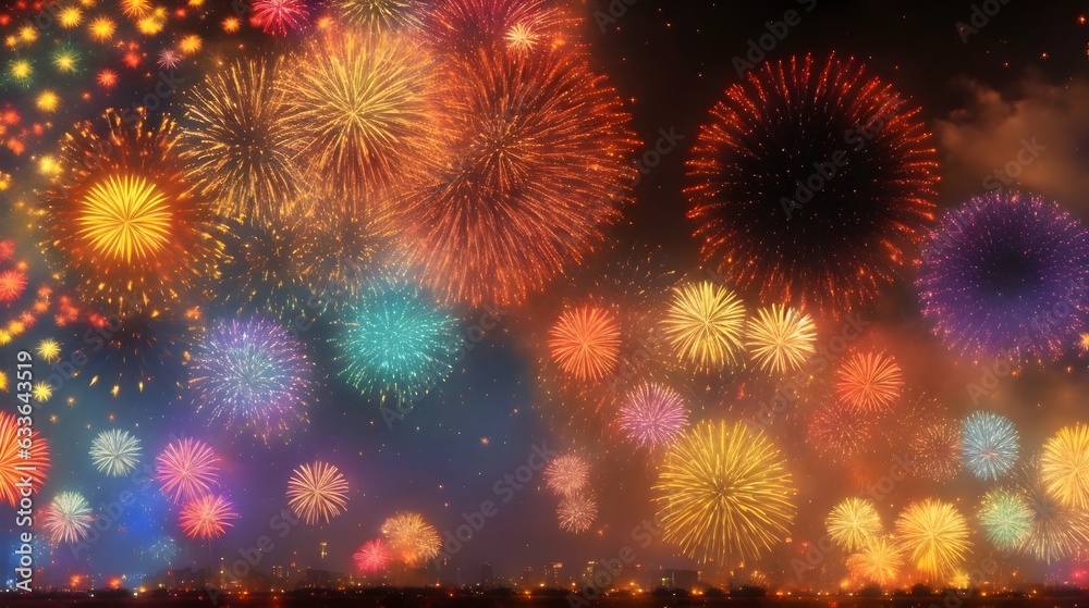 new year, festival and Independence Day firework background new year, festival and Independence Day firework background