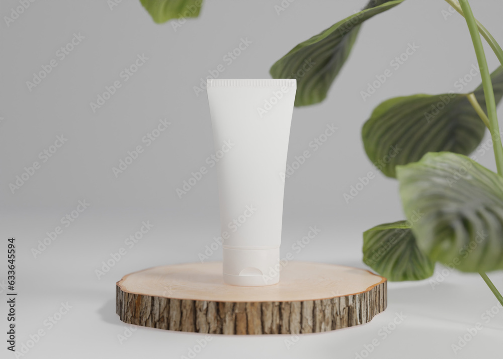 Cream packaging mockup Cream packaging mockup