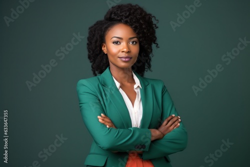 Beautiful african american businesswoman