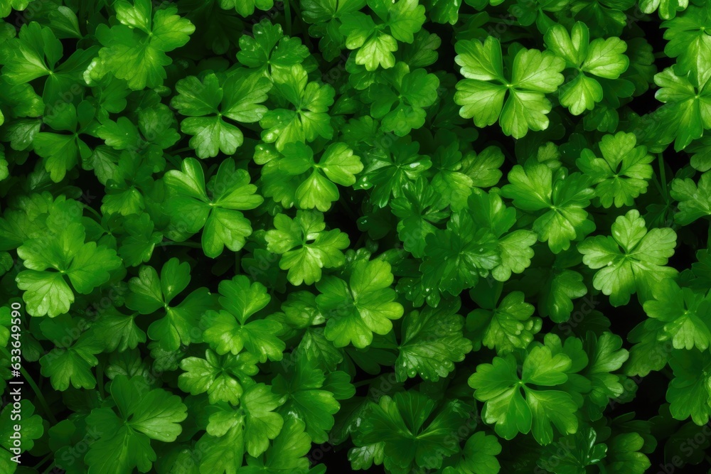 Cilantro background Cilantro background
