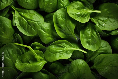 Spinach background