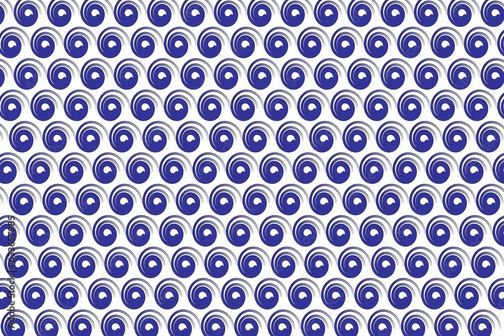 Fabric pattern arranged in blue diagonal lines, white background.